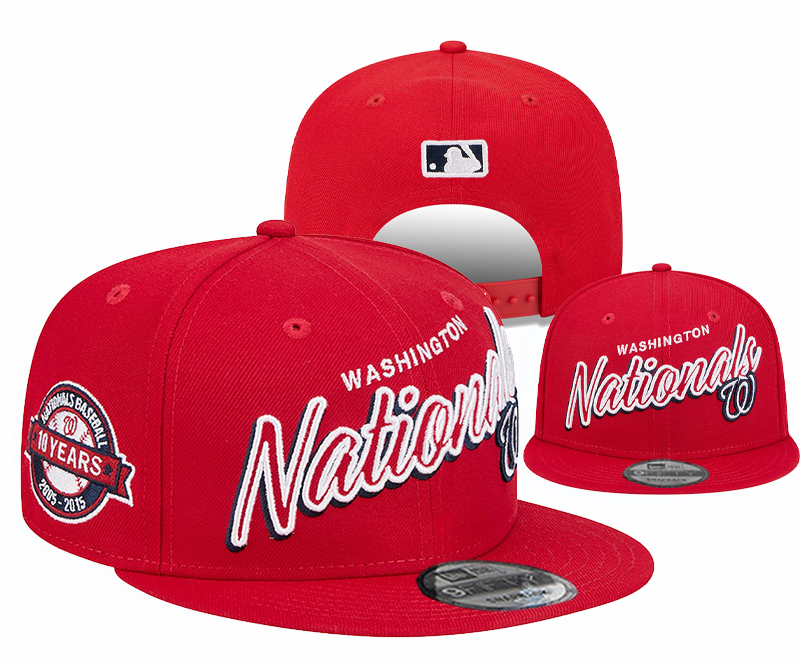 Washington Nationals 2025 Stitched Snapback Hats 001